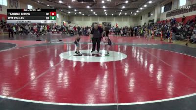 45 lbs Cons. Semi - Jett Pohlen, Zumbrota-Mazeppa vs Landen Spinks, Thorn Wrestling Club
