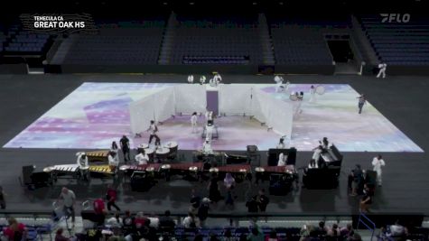 Great Oak HS "Temecula CA" at 2026 WGI Percussion Ontario Regional+ Finals