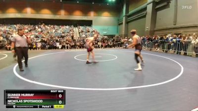 138 lbs Cons. Round 7 - Nicholas Spotswood, Folsom vs Gunner Murray, Claremore