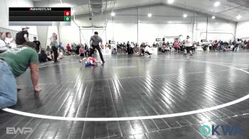 45 lbs Quarterfinal - Gideon Fox, Locust Grove Youth Wrestling vs Dante Perez, Tiger Trained Wrestling