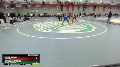 285 lbs Quarterfinal - Cam`ron Harper, Aurora Universtiy vs Tyler Raway, Augsburg