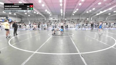 85 lbs Rr Rnd 3 - Charlie Atkinson, CTWHALE vs Evan Lichtenwalner, Grit Mat Club Blue