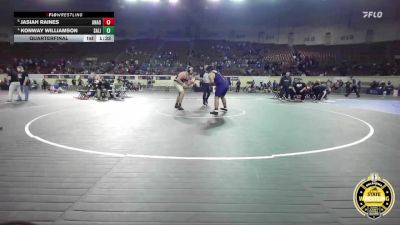 B3A-285 lbs Quarterfinal - Jasiah Raines, Anadarko vs Konway Williamson, Salina