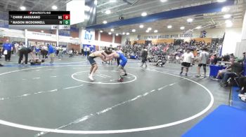 157 lbs 3rd Place Match - Chris Anguiano, Millikan vs Mason McDonnell, Fountain Valley