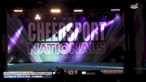 Ultimate Athletics - QUEENS [2026 L4 Junior - Flex - Small Day 1] 2026 CHEERSPORT National All Star Cheerleading Championship