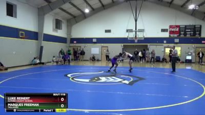 192 lbs Quarterfinal - Luke Reinert, Elmore County School vs Marques Freeman, Tallassee
