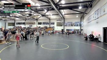 157 lbs Cons. Round 2 - Mason Cantu, Indianapolis vs Grant Brewer, Wabash