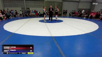 235 lbs Placement Matches (16 Team) - Sydney Coyne, Wisconsin vs Hailey Conley, Kansas