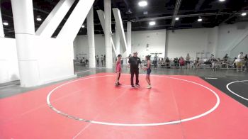 80 lbs Rr Rnd 3 - Sarah Huang, Chatfield Youth vs Charlotte DiFrancisco, Poway Elite
