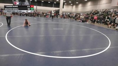 75 lbs 7th Place Match - Braxton Newell, The Best Wrestler vs Chasen Burke, Xtreme Training