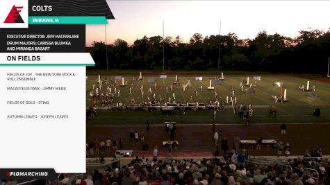 Colts "On Fields" at 2024 Cavalcade of Brass