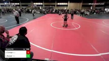 77 lbs Round Of 16 - Jeremiah Zuniga, So Cal Grappling vs Israel Roybal, Pride Wrestling