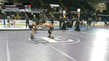 120 lbs Consi Of 8 #2 - Kyle Ghareeb, Agawam vs Steven Santiago, Holyoke