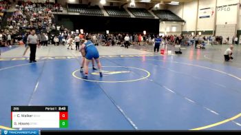 285 lbs Champ. Round 1 - Christopher Walker, Bethany (Kan.) vs Gavin Howes, Otero Junior College