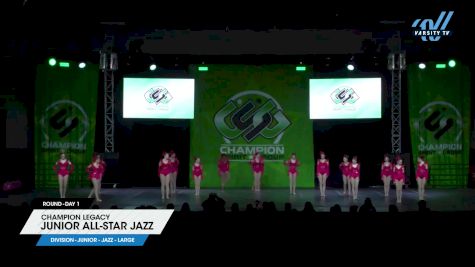 Champion Legacy - Junior All-Star Jazz [2025 Junior - Jazz - Large Day 1] 2025 CSG Dance Grand Nationals