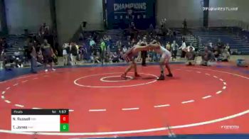 190 lbs Final - Nolan Russell, Georgia Barn Burners vs TJ Jones, Hornets Wrestling Club