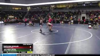 110 lbs Cons. Round 2 - Kaitlynn Schuler, Pocahontas Area vs Victoria Siffin, Valley, West Des Moines