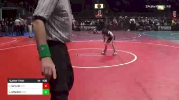 58 lbs Quarterfinal - Iyla Samuel, Pride WC vs Lorenzo Urquiza, Bagdad Copperhead WC