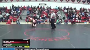 150 lbs Semifinal - Michael Smith, Marion Franklin vs Jake Taylor, Mount Vernon