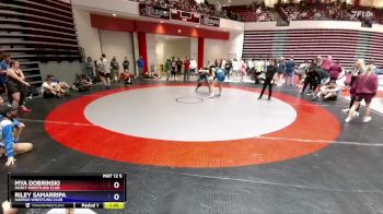 190 lbs Semifinal - Riley Samarripa, Harrah Wrestling Club vs Mya Dobrinski, Husky Wrestling Club