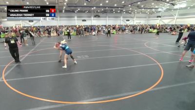 115 lbs Cons. Semi - AnaLeigh Tierney, Unattached vs Celine Frank, Unattached