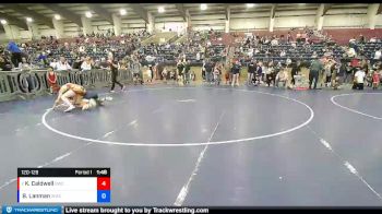 120-128 lbs Round 1 - Koy Caldwell, Bonneville Wrestling Club vs Blake Lanman, Warrior Westling Club