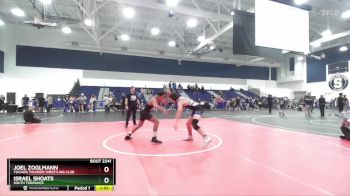 150 lbs 1st Place Match - Israel Shoats, South Torrance vs Joel Zoglmann, Yucaipa Thunder Wrestling Club