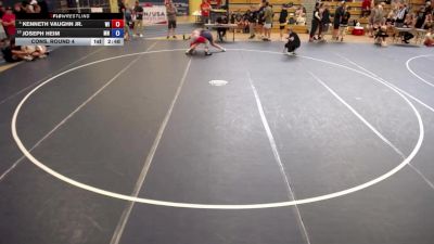 175 lbs Cons. Round 4 - Kenneth Vaughn Jr., WI vs Joseph Heim, MN