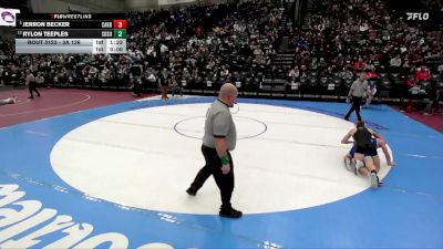 3A 126 lbs Quarterfinal - Jerron Becker, Carbon vs Rylon Teeples, South Summit