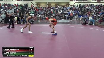 106 lbs Round 3 - Lucas Reeder, Pleasant Valley vs Chase Watkinson, Prairie, Cedar Rapids