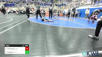 60 lbs Semifinal - Cade Thompson, Broken Arrow Wrestling Club vs Dean Vaughan, Team Guthrie Wrestling