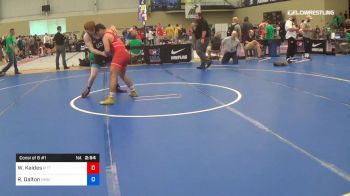 72 kg Consi Of 8 #1 - Will Kaldes, Pittsburgh vs Reese Dalton, NMU-OTS