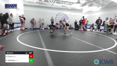 92 lbs Rr Rnd 3 - Rylan Curry, Shelton Wrestling Academy vs Paxton Williams, Little Axe Takedown Club