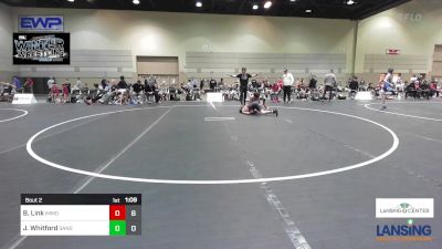 105 lbs Semifinal - Bo Link, Immortal Athletics WC vs Johnny Whitford, Sanderson Wrestling Academy