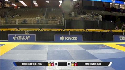 Dana Edward Cash vs Abdul Rasheed Ali Perez 2025 Pan Jiu Jitsu IBJJF Championship