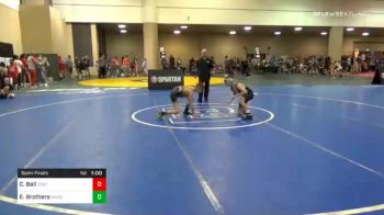 86 lbs Semifinal - Colton Bell, Central Florida Wrestling Academy @LHP (Lake Highland Prep) vs Evan Brothers, Massachusetts