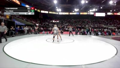 3A 215 lbs Cons. Semi - A.j. Peak, Kellogg vs Cam Bingham, Malad