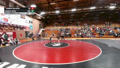 133 lbs Quarterfinal - Joseph Salazar, Trinidad State vs Robert Ortiz, Otero Junior College