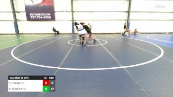 182 lbs Rr Rnd 3 - Carter Inman, Ride Out Wrestling Club vs Karlondo Duboise, PSF