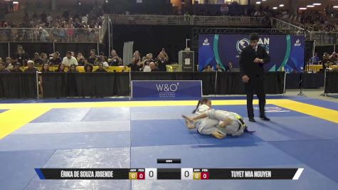 Bailey Cerda Heinsohn vs Érika De Souza Josende 2025 Pan Kids Jiu-Jitsu IBJJF Championship