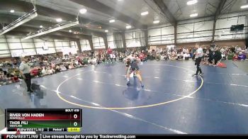 190 lbs 1st Place Match - Thor Pili, Westlake vs River Von Haden, Monticello