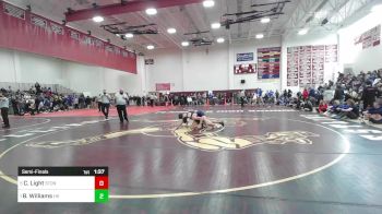 152 lbs Semifinal - Cooper Light, Stonington* vs Benjamin Williams, Haddam-Killingworth