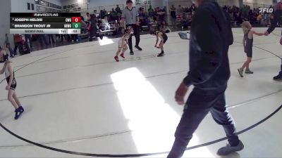 9 lbs Semifinal - Joseph HeldIII, CWO vs Brandon Trout Jr, Nebraska Elite Wrestling Club