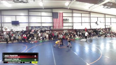 75 lbs Cons. Round 1 - Jack Traister, Wasatch Wrestling Club vs Graham Childs, Champions Wrestling Club