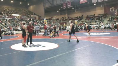 4A 138 lbs 1st Place Match - James Harris, DOVER HIGH SCHOOL vs Boone Smith, CAC