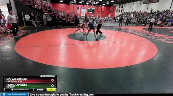 150 lbs Quarterfinal - Nolan Keenan, Chicago (ST. RITA) vs Pedro Jimenez, McHENRY