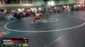 160 lbs Round 1 (16 Team) - Dylan Beck, NFWA Black vs Mason Wydra, Central Dauphin