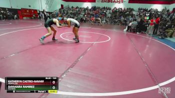 120 lbs Cons. Round 1 - Katheryn Castro-Navarro, Montclair vs Dayanara Ramirez, Sultana