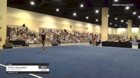 Sidney Washington - Floor, Gym America #1119 - 2021 USA Gymnastics Development Program National Championships