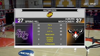 Replay: Spring Hill vs AUM | Nov 26 @ 1 PM